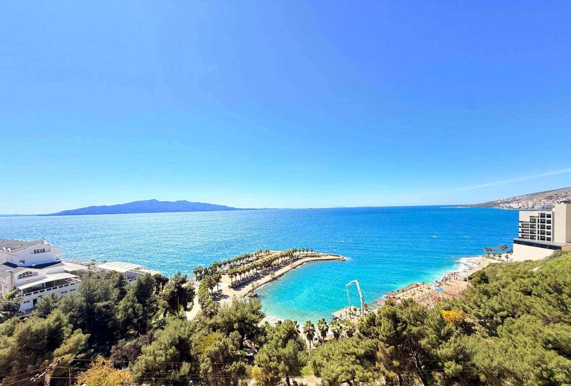 Helia Seaside Hotel Sarandë Exterior foto